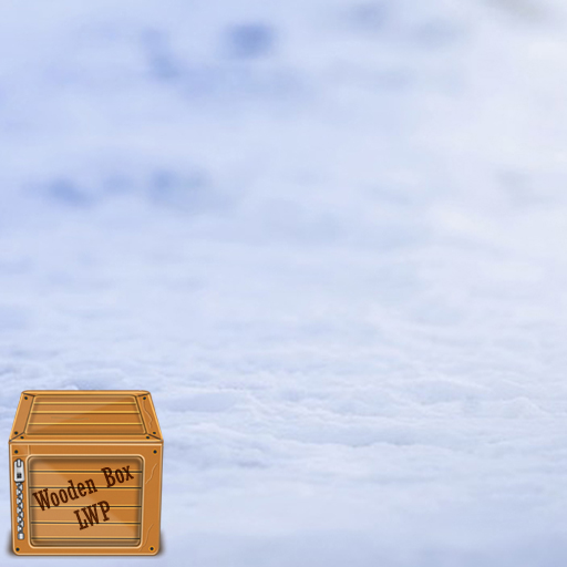 white snow wallpaper logo