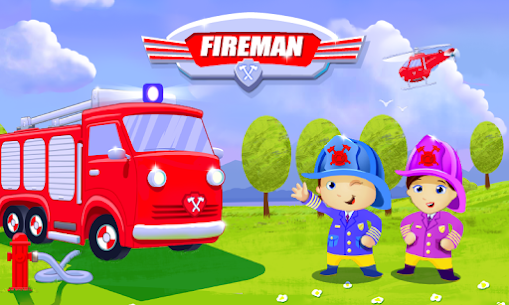 Fireman Game (أطفال رجل الإطفاء) 1