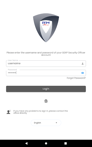 TFM App Screen 3
