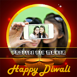 Diwali profile picture maker icon