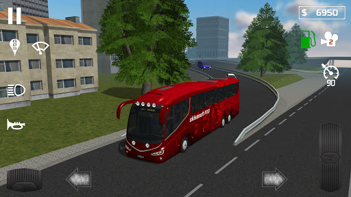 Simulator für öffentliche Verkehrsmittel - Reisebus