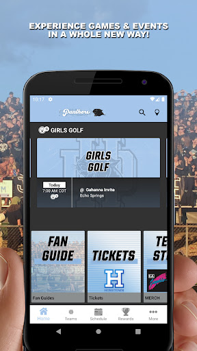 Android application Hilliard Darby Panthers screenshort