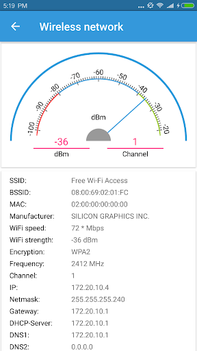 Network Scanner Screen 3