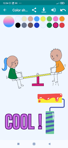 coloring sheets Paint Master