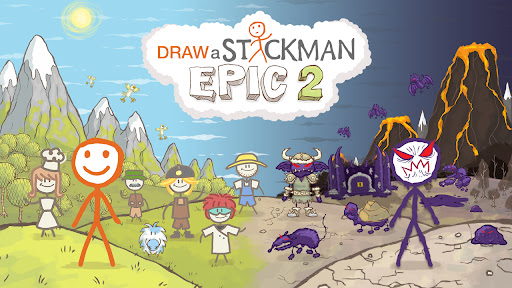 Draw a Stickman: EPIC 2 Captura de Pantalla del Juego Android 1