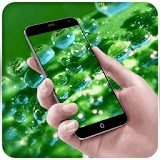 Leaf Water Drop live Wallpaper icon