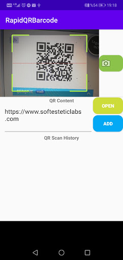 Rapid Qr Barcode Reader Screen 2