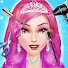 Girls hairstyle salon game