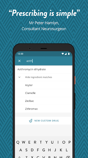 mPrescribe Screen 3