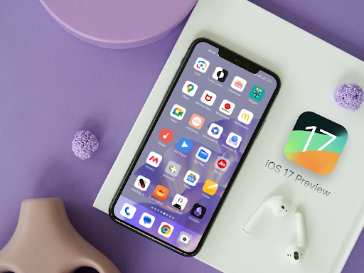 Android application iOS 17 screenshort