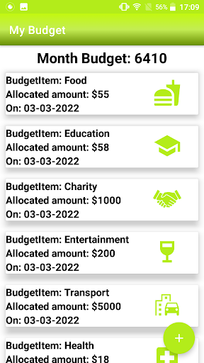 Money Wise  - Budget Tracker