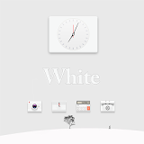 White Tile CM Launcher Theme icon