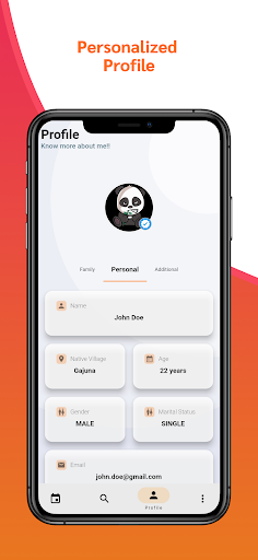 Android application Prayas - Connecting People screenshort
