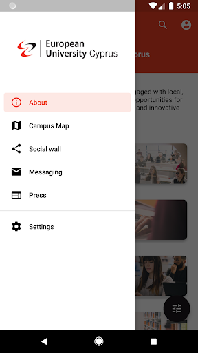 myEUC Screen 2