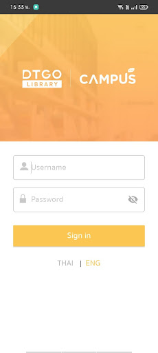 Android application DTGO Smart Library screenshort