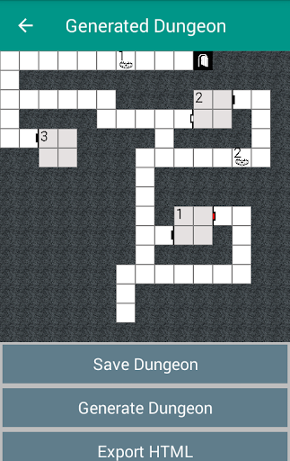 Dungeon Map Generator Screen 2