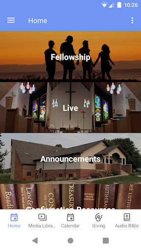 Android application Holy Cross Lutheran - Carlisle screenshort