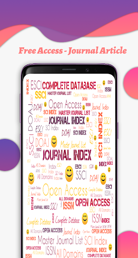 Android application Journal Index - Research Paper screenshort