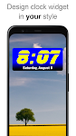 screenshot of DIGI Clock Widget Plus