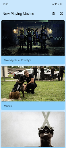 Android application Movies screenshort