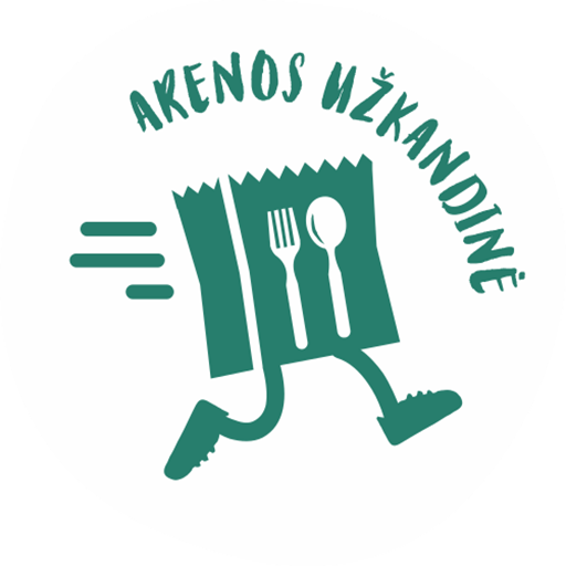 Arenos užkandinė logo