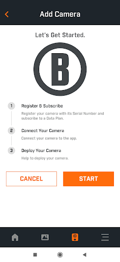 Screenshot of Bushnell Trail Cameras