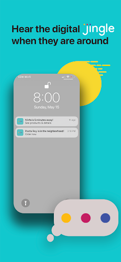 Android application Jingle - Driver screenshort