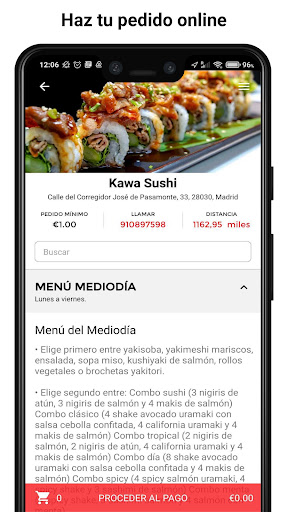 Kawa Sushi Screen 2