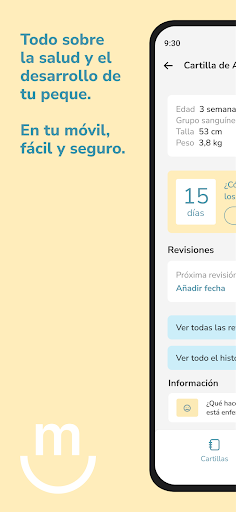 Android application MiCartilla screenshort