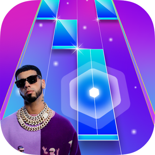 Anuel AA Piano game logo
