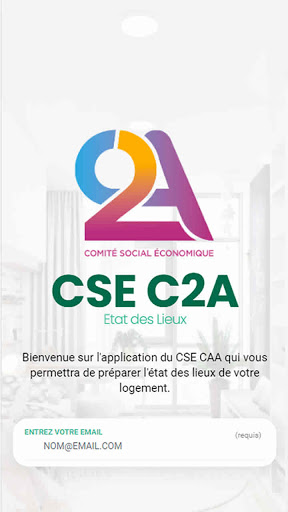 Android application CSEC2A Etat des Lieux screenshort