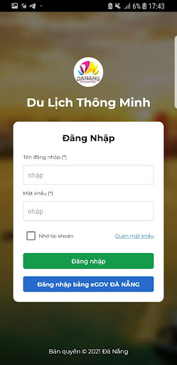 Android application Giám sát du lịch thông minh screenshort