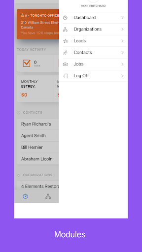 Proven CRM Mobile Screen 3