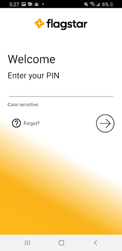 Android application Flagstar Corporate ConnectTM screenshort