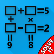 Box math -math puzzle, math riddles,math brain
