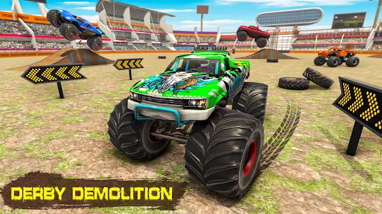 Monster Truck Derby Car Game