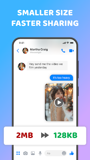 Screenshot of Compress, Reduce Video Size