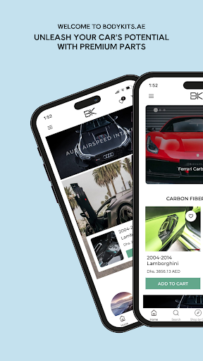 Android application BodyKits screenshort
