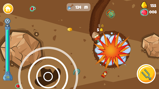Screenshot 8 Aventura de Diggy: Minero Oro android