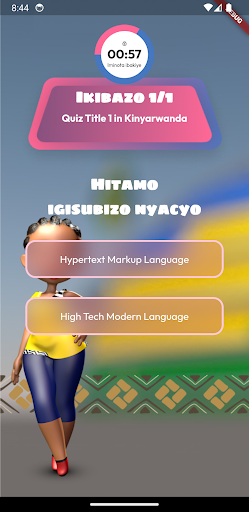 Android application Keza Quiz screenshort