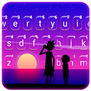 Sunset Holiday Keyboard Theme