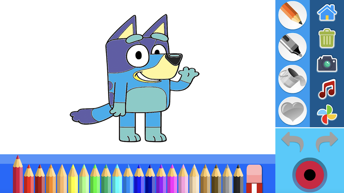 Imágen 4 Glitter bluey Coloring Pages! android