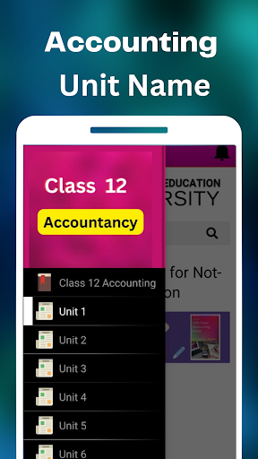 Android application Class 12 Accounting screenshort