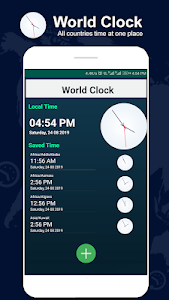 World clock and all countries Unknown