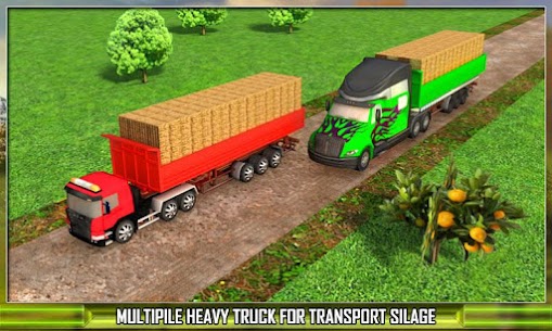 Farm Truck Silage Transporter For PC installation