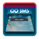 Blue light SMS Art icon