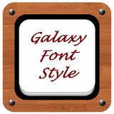 Galaxy Font Style icon