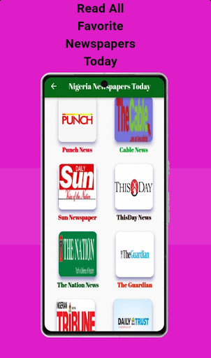 Nigeria Newspapers Today Screen 3