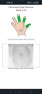 Biometric USB Fingerprint Scan