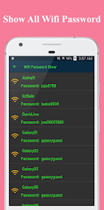 Show Wifi Password Unknown
